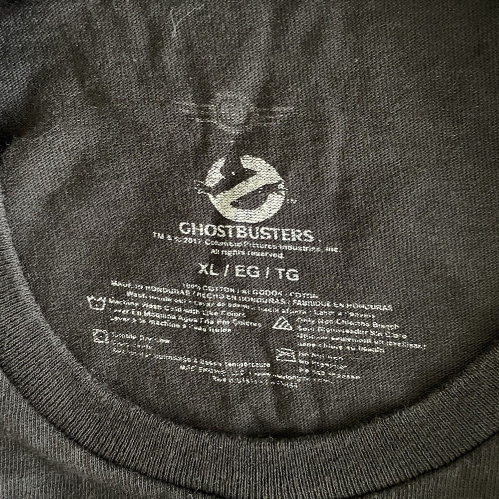 Mad Engine Ghostbusters Logo 2017 Black Graphic S… - image 3